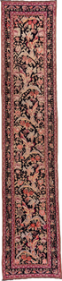 Antique Karabagh Runner Rug (3' x 18')
